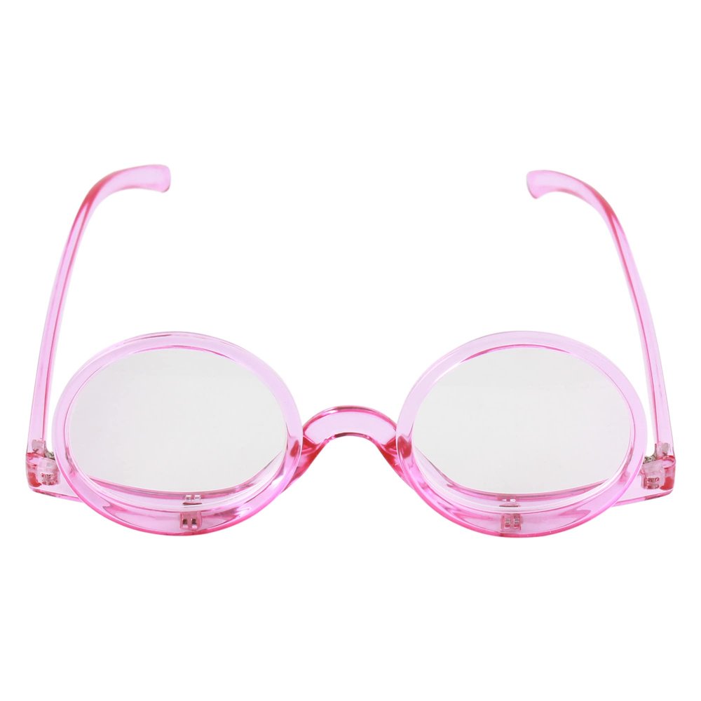 Aisi Women Magnifying Makeup Glasses Eye Make Up Spectacles Flip Down Lens Folding Cosmetic Glasses