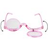 Aisi Women Magnifying Makeup Glasses Eye Make Up Spectacles Flip Down Lens Folding Cosmetic Glasses view 2