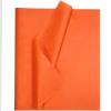 Undemouc 100 Sheets Orange Tissue Paper 20x14 Inches Tissue Paper Bulk for Bags Wrapping for DIY Crafts Birthday Weddings Baby Shower Thanksgiving Halloween Party Decor view 1