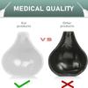 Anal Douche Bottles Kit Reusable - Enema Bulb Douche , Travel Anal Cleaner Enema Bulb for Men Colon Cleansing,224ml (White) view 3