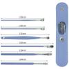 1 Pack 6 Pcs Ear Wax Removal Kit, Ear Cleaning Kit, Ear Pick Earwax Removal Tool, Ear Cleaner (Blue) (1) view 2