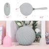 Desing Wish Menstrual Cups Case Storage Bag Travel Period Cup Carrying Pouch Washable Leak-proof Silicone Bag for Menstrual Cup, Tampons, Keys and Other Small Items (Grey) view 3