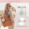 Desing Wish Menstrual Cups Case Storage Bag Travel Period Cup Carrying Pouch Washable Leak-proof Silicone Bag for Menstrual Cup, Tampons, Keys and Other Small Items (Grey) view 4