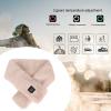 Pilipane USB Electric Heated Shawl, Heated Blanket, Electric Heated Scarf Winter Indoor Outdoor 3 Gears Temperature Adjust Heating Neck Wrap for Hiking Car Office Home view 4