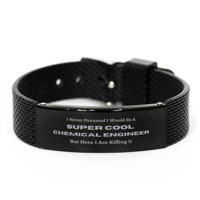 Gifts for Chemical Engineer,I Never Dreamed I Would be a Chemical Engineer Bracelet,Funny Gifts for Chemical Engineer,Chemical Engineer Gifts Ideas,mesh Bracelet