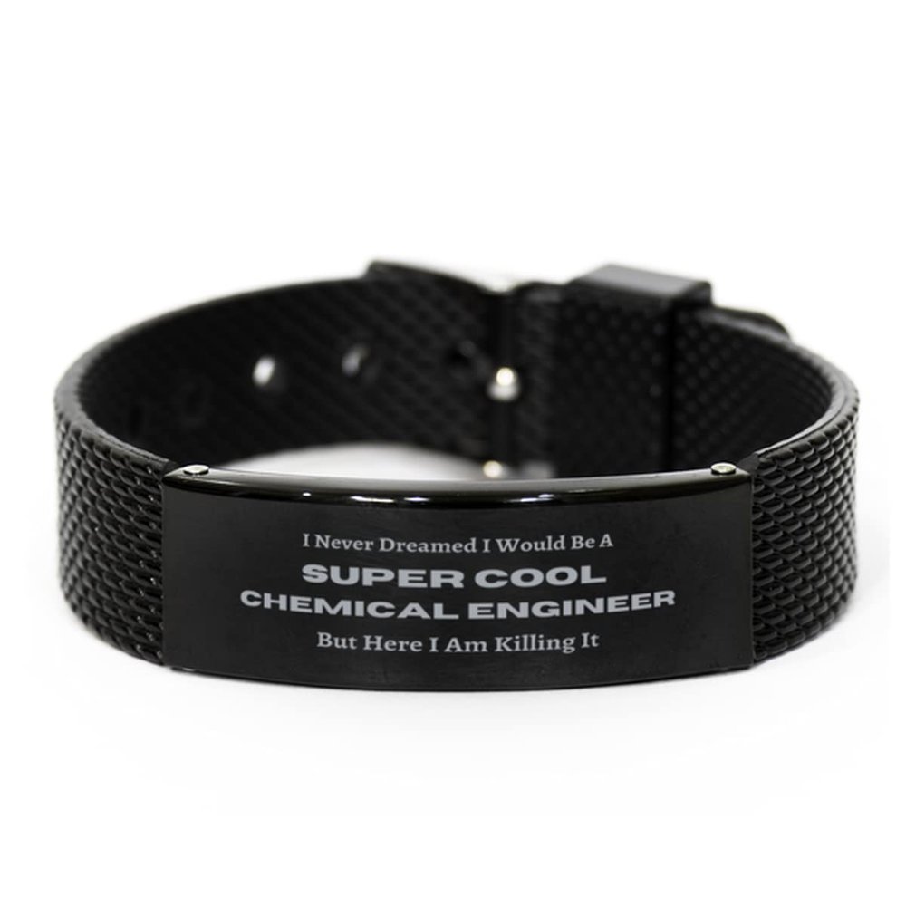 Gifts for Chemical Engineer,I Never Dreamed I Would be a Chemical Engineer Bracelet,Funny Gifts for Chemical Engineer,Chemical Engineer Gifts Ideas,mesh Bracelet