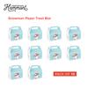 Hammont Snowman Party Favor Treat Boxes - 10 Pack Easy Assemble Themed Gable Boxes, Cookie Box for Gift Giving, Baby Shower Favors, Birthday & Holiday Dcor 6.25x3.75x3.5 Inches view 3
