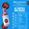 BRIANNAS - Sugar Free Rich Poppy Seed Dressing & Sugar Free Blush Wine Vinaigrette Dressing - Lower Calorie, Gluten Free, & Kosher Salad Dressing made with Premium Ingredients - 12 oz. Bottles - 2 view 2