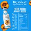 BRIANNAS - Sugar Free Rich Poppy Seed Dressing & Sugar Free Blush Wine Vinaigrette Dressing - Lower Calorie, Gluten Free, & Kosher Salad Dressing made with Premium Ingredients - 12 oz. Bottles - 2 view 4