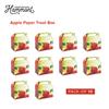 Hammont Easy Assemble Apple Themed Gable Boxes - 10 Pack, Cookie Box for Gift Giving, Baby Shower and Birthday Party Favors - 6.25x3.75x3.5 Inches view 3