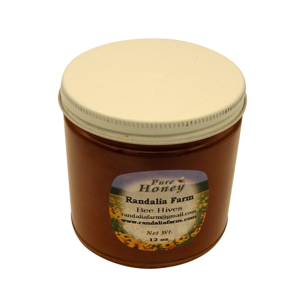 Raw Chocolate Honey, 12oz, Randalia Bee Hives