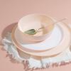 [30 Pack 16 OZ Bowls] Edge Collection Pink Plastic Party Soup Bowls Premium heavyweight Elegant Disposable Tableware Dishes view 2