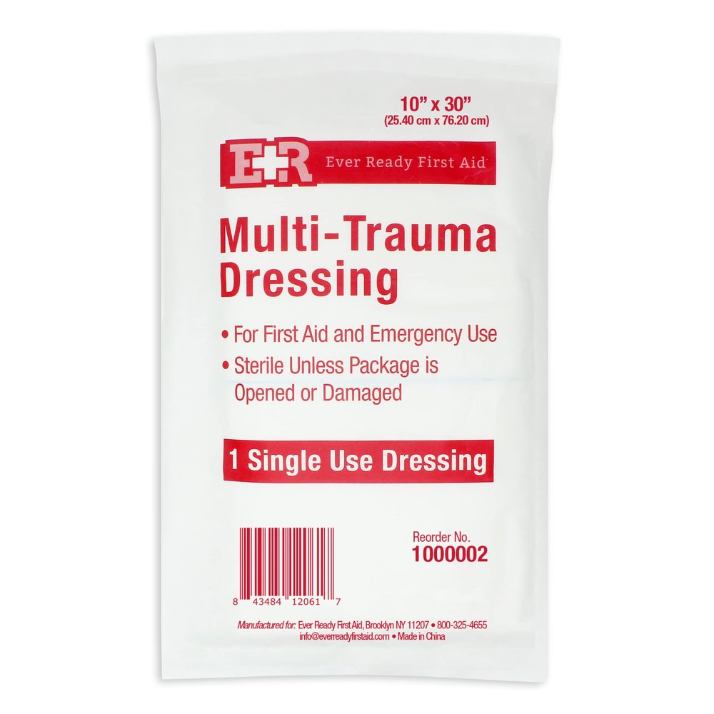 Ever Ready First Aid Multi-Trauma Dressing 10"x30" 1 Count