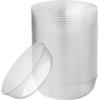 [30 Pack 16 OZ Bowls] Edge Collection Clear Plastic Party Bowls Premium heavyweight Elegant Disposable Tableware Dishes view 1