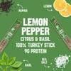 Righteous Felon Meat Sticks | 100% Turkey Sticks | Keto, Gluten-Free, Low Sugar, High Protein Healthy Snacks | Valentines Day Jerky Gifts for Men | Lemon Pepper Turkey Sticks, 24 Count view 4