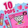 Push Pop Pink Valentine's Candy Lollipops, 10 Ct Individually Wrapped Lollipops in Pink Strawberry Flavor, Full Size, Fun Hard Candy For Birthday Parties, Valentine's Gifts, Goodie Bags, Party Favors view 3