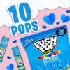 Push Pop Easter Blue Hard Candy Lollipops, 10 Ct Bulk Candy Individually Wrapped in Blue Raspberry Flavor, Lollipops For Easter Basket Stuffers, Party Favors, Treats and Gifts for Kids view 2