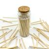 Chandler Studio Matches in a Jar | 60+ Matchsticks | Decorative Matchsticks with Strike Pad | Candle Match Holder Long for Fireplace | Match Bottle Cork Closing (White, 4" Matches) view 4