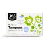 365 by Whole Foods Market, Tampons with Cardboard Applicators, Multipack (Regular & Super Absorbency), Made with Organic Cotton, Unscented, 36 Count view 1
