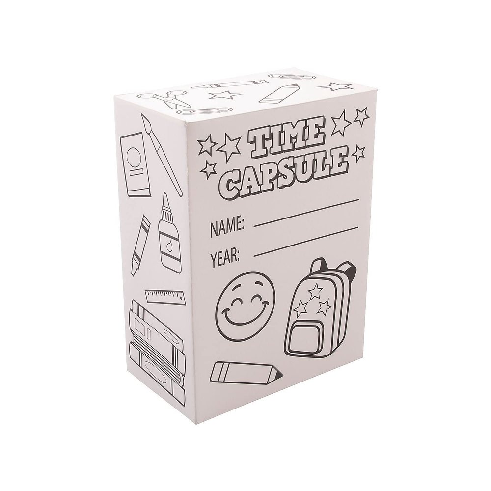 Fun Express Time Capsule Boxes, 12 Pieces