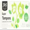 365 by Whole Foods Market, Tampons with Cardboard Applicators, Super Absorbency, Made with Organic Cotton, Unscented, 14 Count view 4