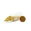 Chandler Studio Matches in a Jar | 60+ Matchsticks | Decorative Matchsticks with Strike Pad | Candle Match Holder Long for Fireplace | Match Bottle Cork Closing (Yellow, 3" Matches) view 2