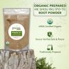 Dimmak Herbs Organic Prepared He Shou Wu Powder (Fo-Ti Root)- Traditional Black Bean Cured Tonic for Hair Thickness, Graying & Jing Vitality- Polygonum Multiflorum Safe & Potent (4oz) view 2