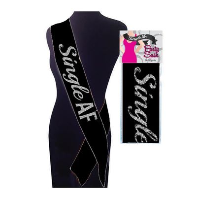 Little Genie Productions 84986: Single Af Sash
