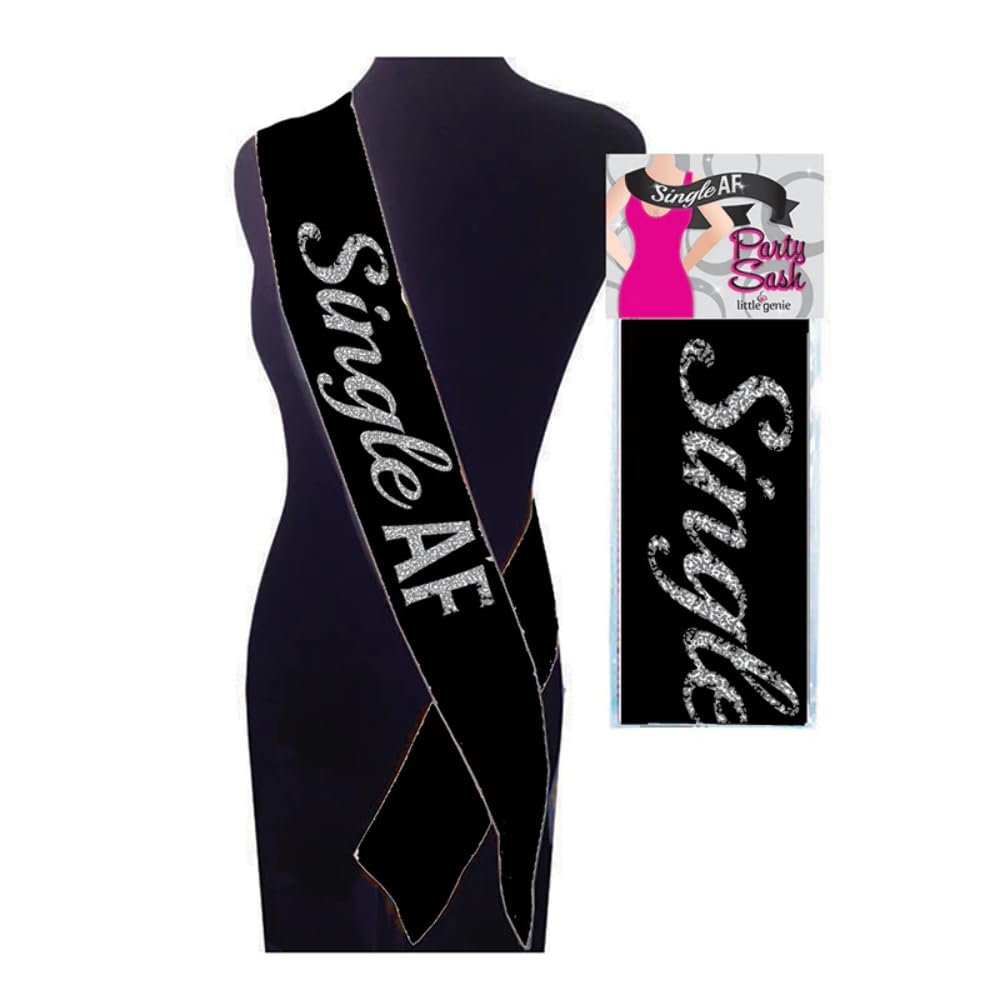 Little Genie Productions 84986: Single Af Sash