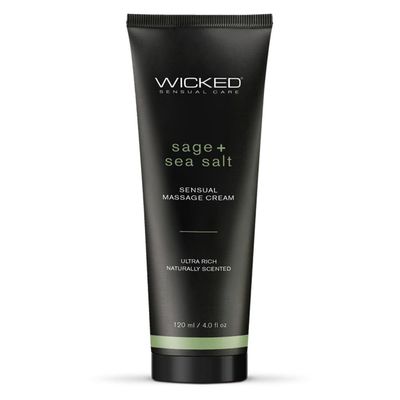 Wicked Sage+Sea Salt Massage Cream 4oz