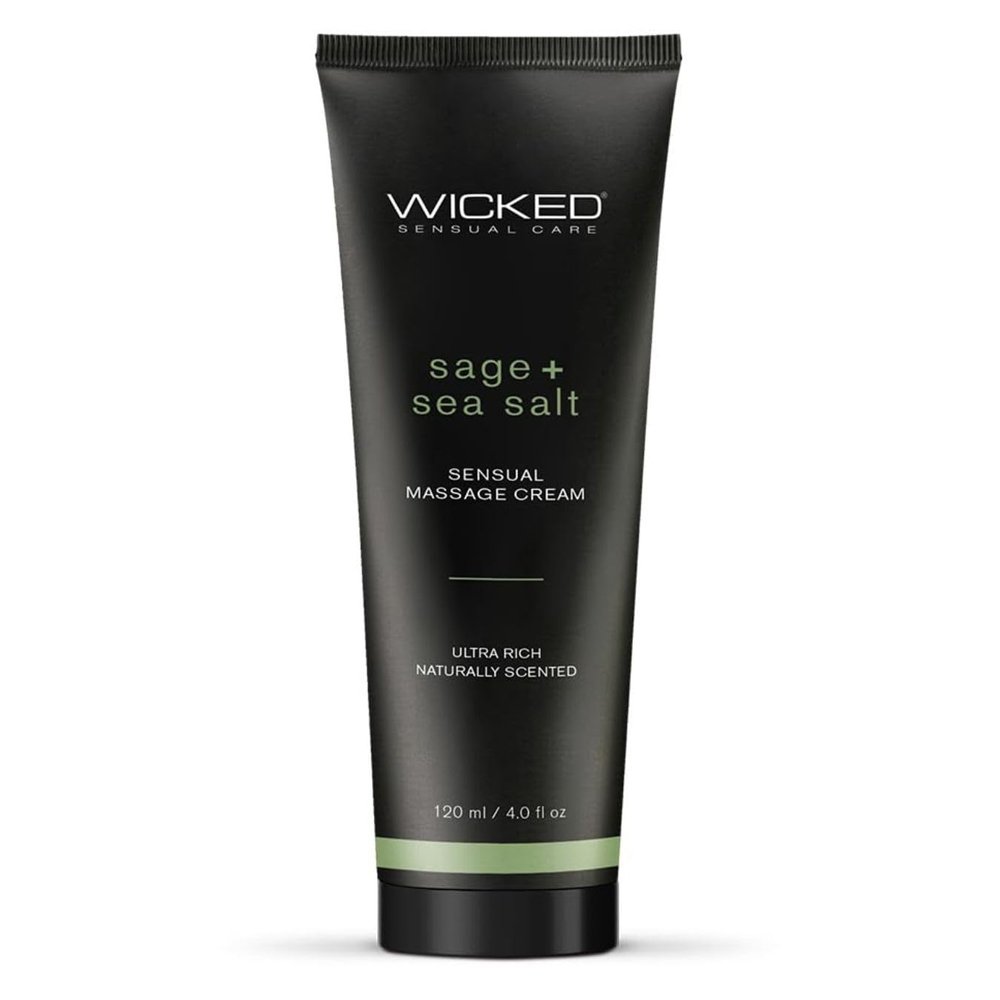 Wicked Sage+Sea Salt Massage Cream 4oz