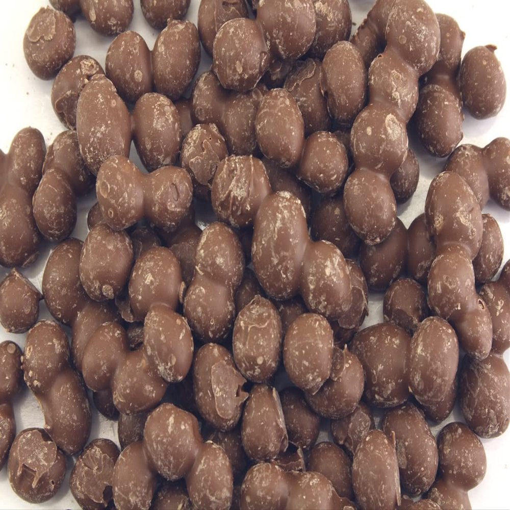 Planet Sweets Milk Chocolate Double Dipped Peanuts - 8 Ounce - Covered Nuts Kosher
