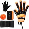 JBMBHC Auto Mirror Rehabilitation Robot Gloves Rechargeable Portable Cordless Hand Finger Therapy Trainer for Stroke Hemiplegia Relieve Hand Cramps Training Device (Right - L) view 1