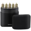 5-Hole King Size Pre-roll Cone Holder Case | Classic Black Pre Rolled Cone Storage Box view 1
