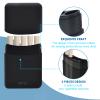 5-Hole King Size Pre-roll Cone Holder Case | Classic Black Pre Rolled Cone Storage Box view 3