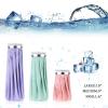 Shihanee 3 Pcs Ice Pack for Injuries, Reusable Hot Water Bag with Screw Top, Hot Cold for Sports Knee Head Leg Shoulder Back Injury, 6 Inch 9 Inch 10 Inch(Multicolor,Solid Style) view 2