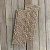 Cheetah Print Paper Straws - Animal Print Straws - Safari Theme Birthday Party Supply - 50 Pack Outside the Box Papers Brand view 4