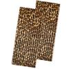 Leopard Print Paper Straws - Animal Print Straws - Safari Theme Party Supply - 50 Pack - Outside the Box Papers view 1