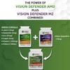 Vision Defender Plus Eye Supplement: AREDS2 Formula Vitamins, Minerals (Lutein, Zinc) Enhanced with Meso-Zeaxanthin for Complete Eyes/Eyesight Health Care & Support. 60 Easy-to-Swallow Vegan Capsules view 3