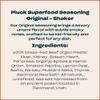 Pluck Original Shaker, Zesty Garlic Shaker, and Spicy Organ Meat Blend Seasoning view 3