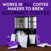 Coffee Packets  Dark Roast Ground | 1.5oz Pre-Measured Packs for 812 Cup Drip Makers | European French Roast, Low Acid Mold-Free Singles | 42-Count Packs view 4
