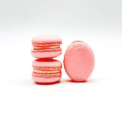 12 Pack| Rose Raspberry Vegan Macaron