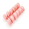 12 Pack| Rose Raspberry Vegan Macaron view 2