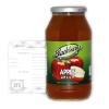 Apple Jelly by Blackburn's in a Large 32 Ounce Jar, Bundled with a JFS Recipe Card view 1