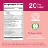 SmartyPants Women's Multivitamin Gummies, Sugar Free: Biotin, Methylfolate, Omega 3 (ALA), Vitamin D3, C, Vitamin B12, B6, A, K & Zinc, Inositol, Gluten Free, 60 Count (20 Day Supply) view 2