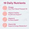 SmartyPants Women's Multivitamin Gummies, Sugar Free: Biotin, Methylfolate, Omega 3 (ALA), Vitamin D3, C, Vitamin B12, B6, A, K & Zinc, Inositol, Gluten Free, 60 Count (20 Day Supply) view 4