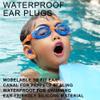 EXGOX 7 Pairs Silicone Ear Plugs for Sleeping Noise Cancelling Reusable Moldable Wax Earplugs for Swimming, Work, Airplane, SNR27dB(Dark Blue) view 4