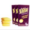 Elite All Purpose Cleaning Pad, 3 Pads (Individually Boxed), Non Scratch, Dish Sponge, Scrubber, Sponges for Kitchen and Household Use, Made in USA view 1