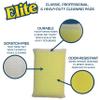 Elite All Purpose Cleaning Pad, 3 Pads (Individually Boxed), Non Scratch, Dish Sponge, Scrubber, Sponges for Kitchen and Household Use, Made in USA view 3