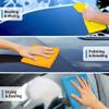 HOMERHYME Microfiber Cleaning Cloth, 100 Pack Cleaning Rags Microfiber Towel Bulk Absorbent Lint-Free Wash Cloths, All-Purpose Shop Towels for Cars, Automotive, Garage, Home & Kitchen 11.5"*11.5" view 2